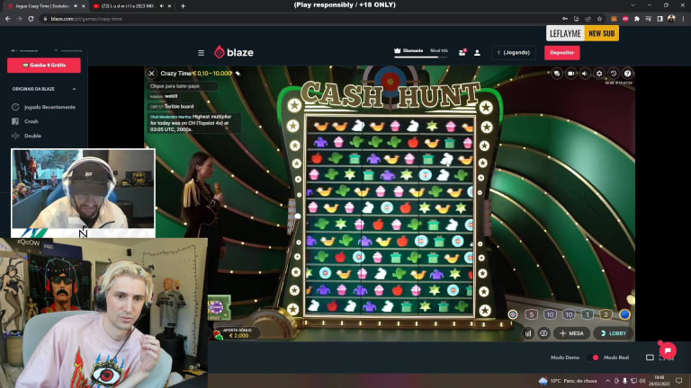 xQc lashes out at Twitch over Neymar gambling stream